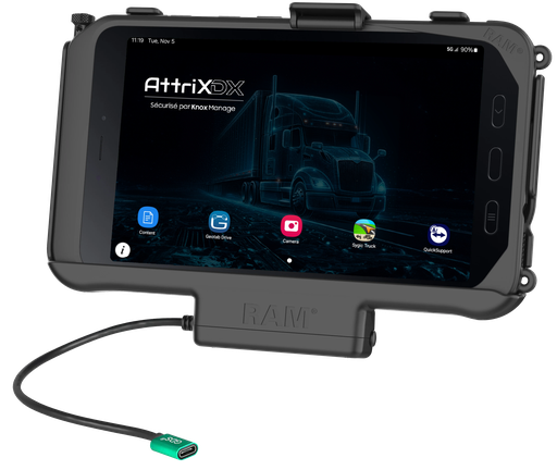 [RAM-HOL-SAM60CPU] RAM® Mounts - USB-C Powered Dock for DX and DX5 Terminal