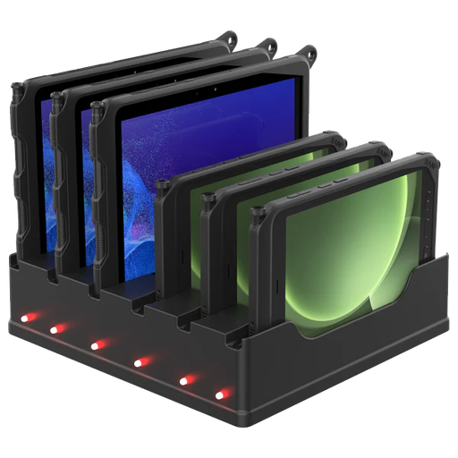[RAM-DOCK-6G8PU] RAM® Mounts - Station d'accueil à 6 ports pour les terminaux DX, DX5 et DX4 Pro