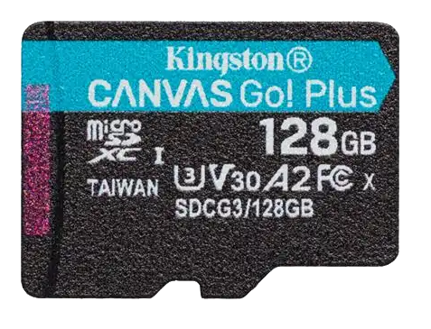 [SDCG3/128GBCR] 128GB MicroSD card - required for GoSight camera