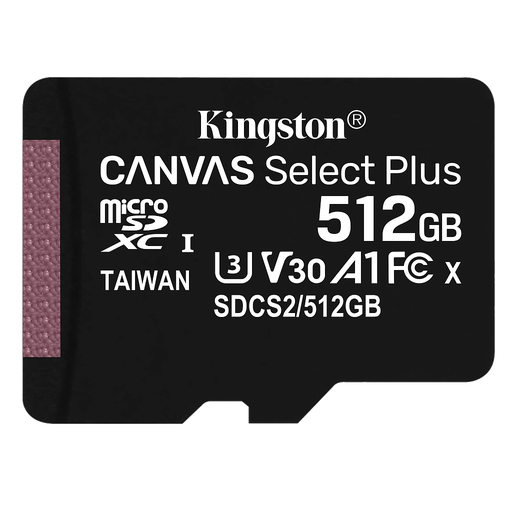 [SDCS2/512GBSP] 512GB MicroSD card - requis pour caméra GoSight